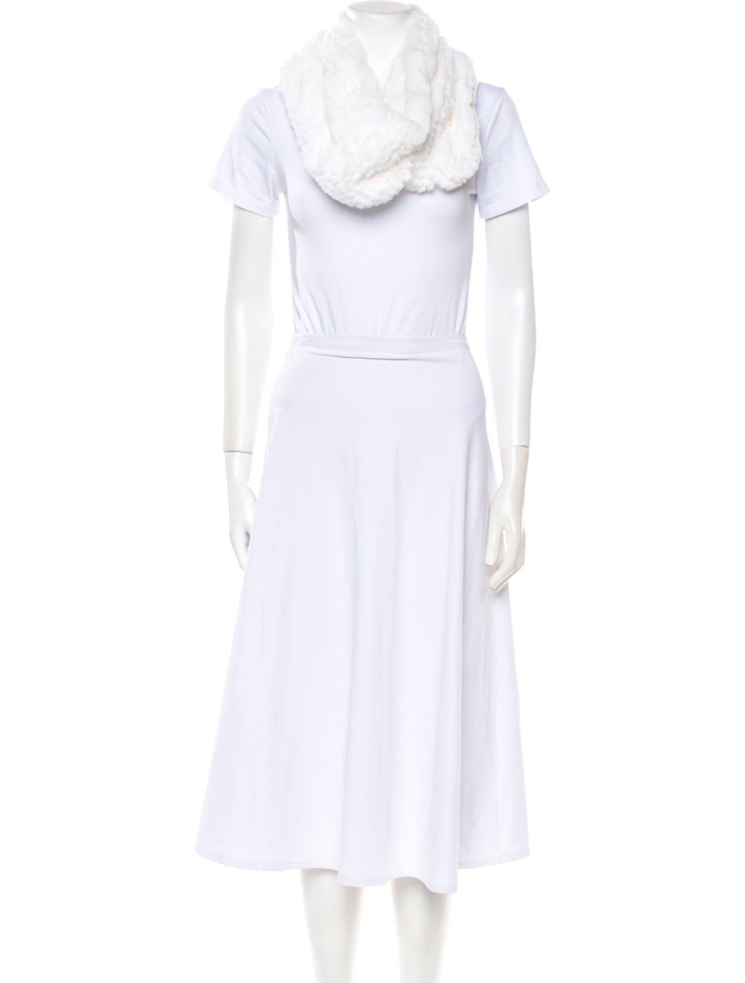 Yves Salomon Fur Infinity Scarf